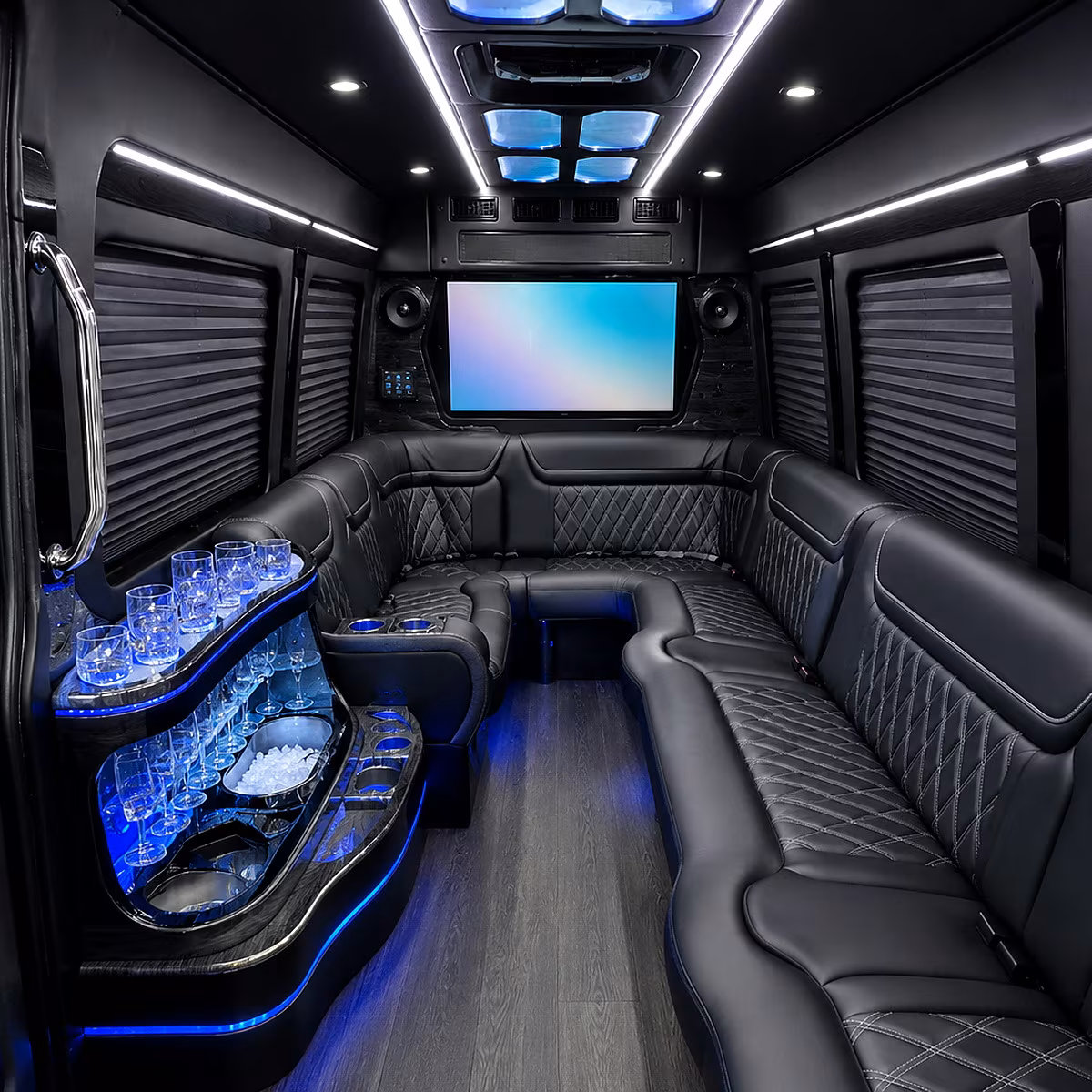 mission viejo party bus rentals inside